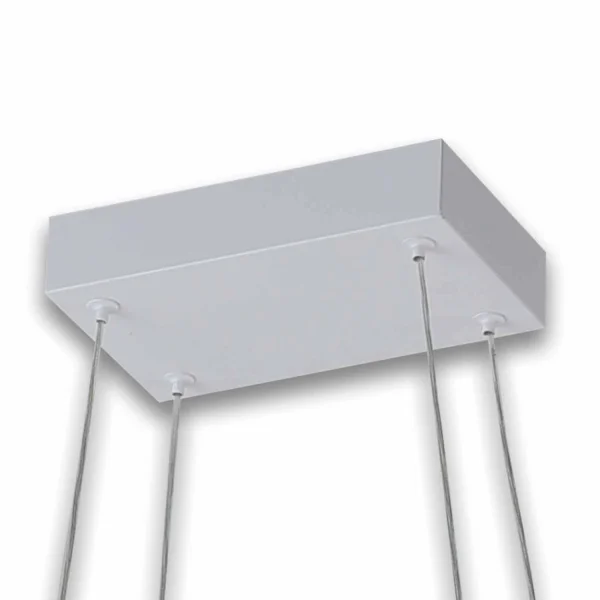 CANDEEIRO DE TETO LED REGULÁVEL 40 W BRANCO ATTICUS