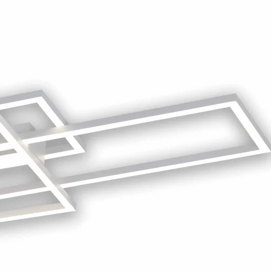 PLAFON DE TETO LED REGULÁVEL 110 W BRANCO ATTICUS 2