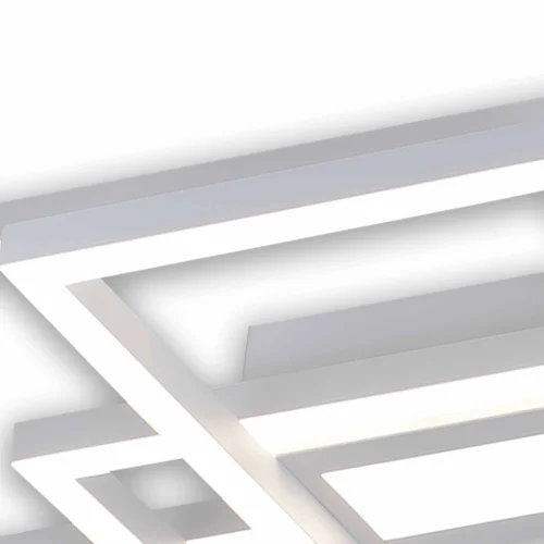 PLAFON DE TETO LED REGULÁVEL 110 W BRANCO ATTICUS