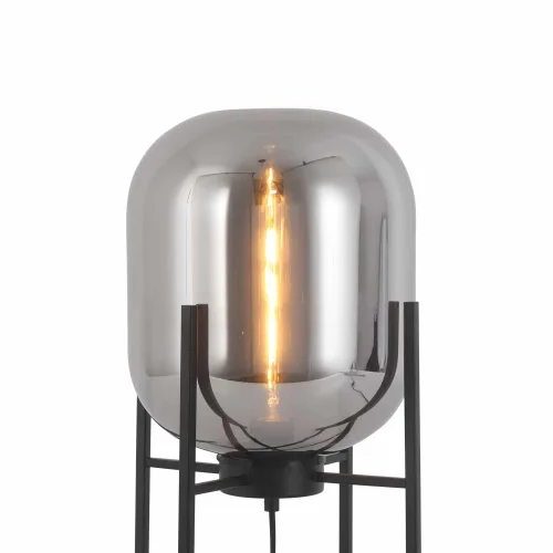 CANDEEIRO DE MESA CORDELIA PRETO/FUMO