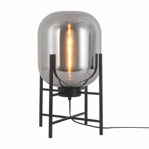 CANDEEIRO DE MESA CORDELIA PRETO/FUMO