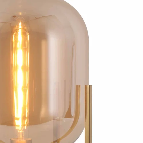 CANDEEIRO DE MESA CORDELIA OURO/ÂMBAR