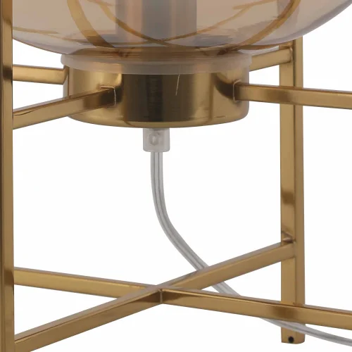 CANDEEIRO DE MESA CORDELIA OURO/ÂMBAR