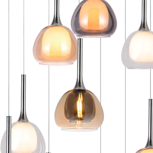 LUMINÁRIA DE ESCADA 12 LUZES E14 NOLINA