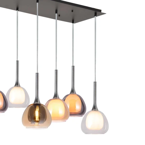 CANDEEIRO DE ESCADA 8 LUZES E14 NOLINA