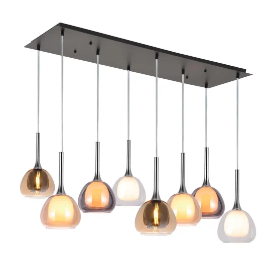 CANDEEIRO DE ESCADA 8 LUZES E14 NOLINA