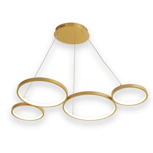 CANDEEIRO DE TETO LED 65W REGULÁVEL OURO SERENA