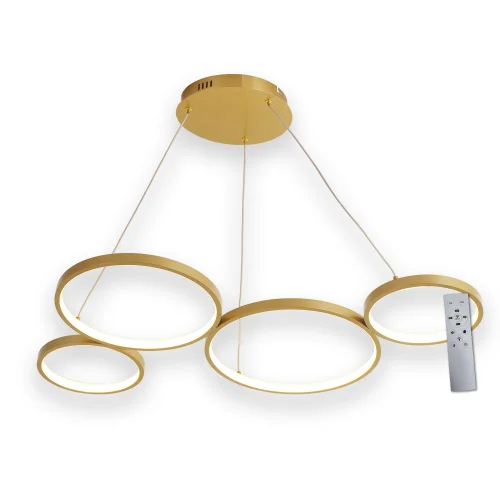 CANDEEIRO DE TETO LED 65W REGULÁVEL OURO SERENA