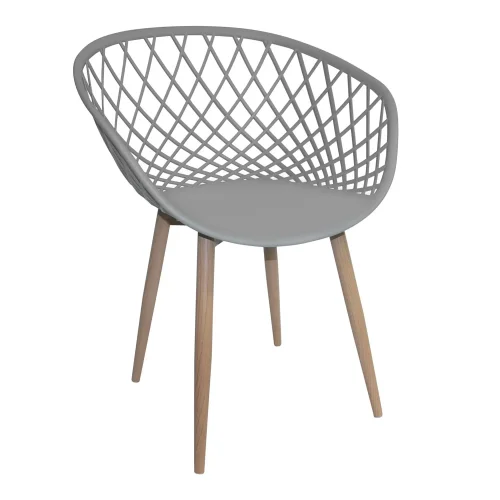 CADEIRA PICKELS CINZA