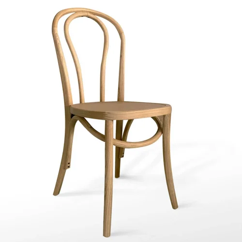 CADEIRA EM MADEIRA DE BÉTULA NATURAL AKIRA