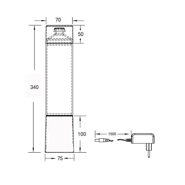 CANDEEIRO DE MESA LED RGB 9 W STORM