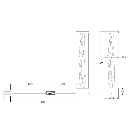 CANDEEIRO DE MESA LED RGB 1,5 W 3000K RICCI