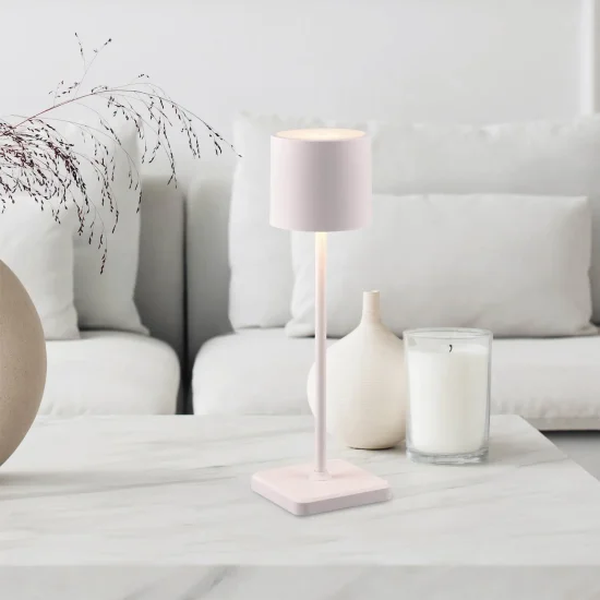 CANDIEIRO DE MESA EXTERIOR LED 1,5 W REGULÁVEL IP54 BRANCO FRISCO