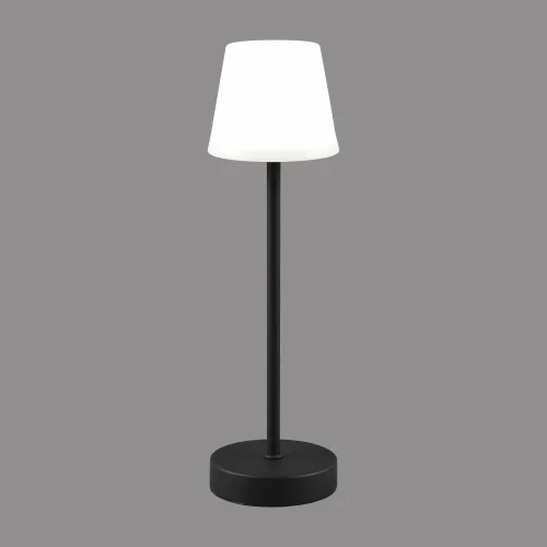 CANDIEIRO DE MESA LED TÁTIL LED REGULÁVEL 2,2W IP44 PRETO MINNA
