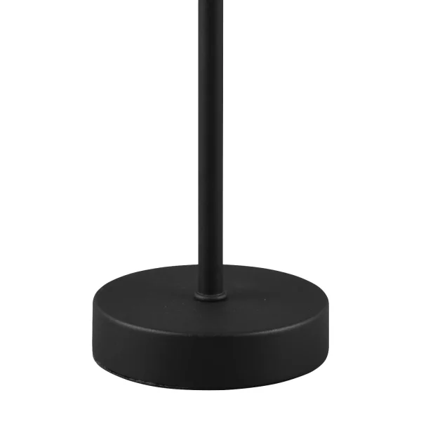 CANDIEIRO DE MESA LED TÁTIL LED REGULÁVEL 2,2W IP44 PRETO MINNA