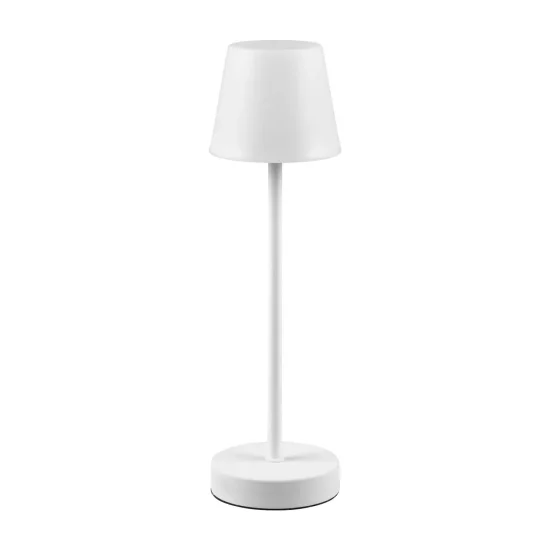CANDIEIRO DE MESA TÁTIL LED REGULÁVEL 2,2W IP44 BRANCO MINNA