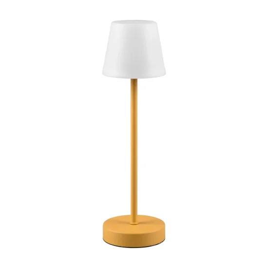 CANDEEIRO DE MESA TÁCTIL LED REGULÁVEL 2,2W IP44 AMARELO MINNA
