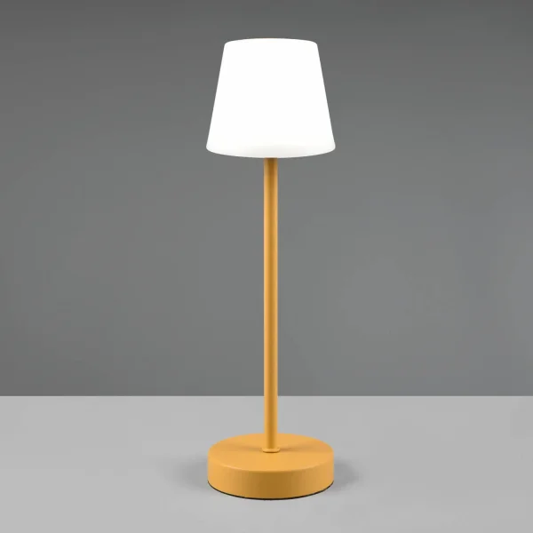 CANDEEIRO DE MESA TÁCTIL LED REGULÁVEL 2,2W IP44 AMARELO MINNA