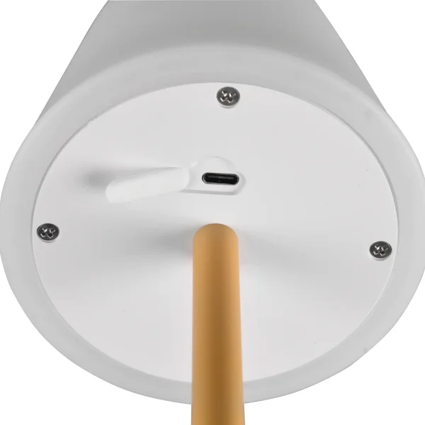 CANDEEIRO DE MESA TÁCTIL LED REGULÁVEL 2,2W IP44 AMARELO MINNA