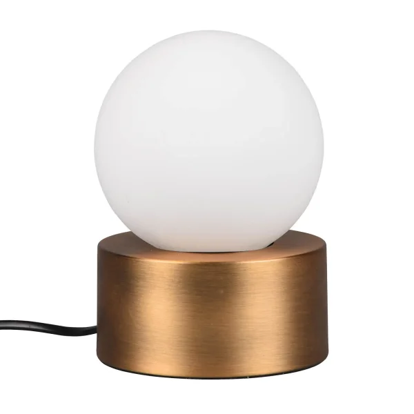 CANDEEIRO DE MESA TÁTIL BRONZE ANTIGO E14 HESPERIA