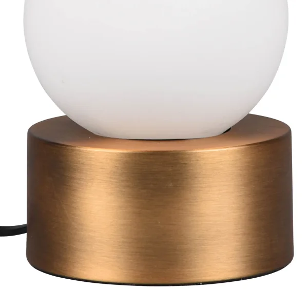 CANDEEIRO DE MESA TÁTIL BRONZE ANTIGO E14 HESPERIA