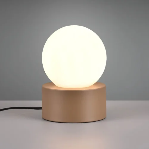 CANDEEIRO DE MESA TÁTIL COFFEE E14 HESPERIA