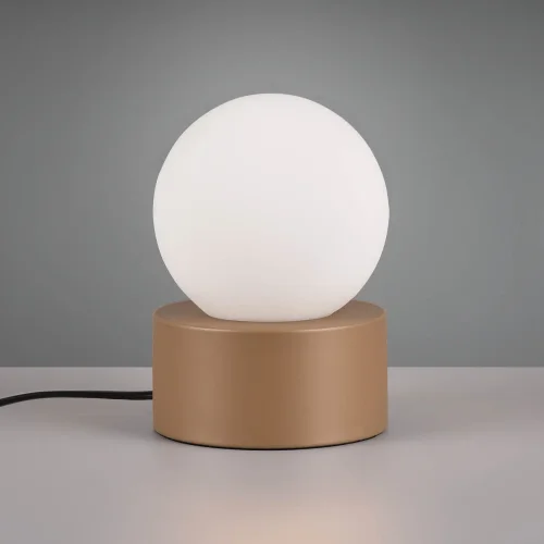 CANDEEIRO DE MESA TÁTIL COFFEE E14 HESPERIA