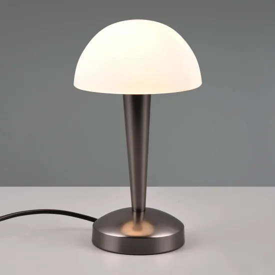 CANDEEIRO DE MESA TÁCTIL LED 4,9 W 3000K CROMO CORK 2