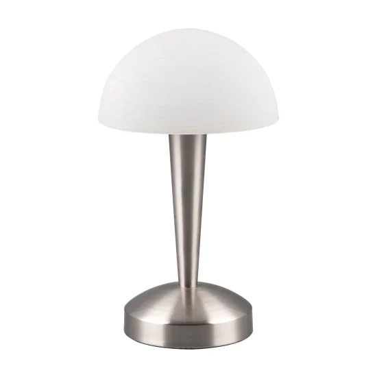 CANDEEIRO DE MESA TÁTIL LED 4,9 W 3000K NÍQUEL MATE CORK
