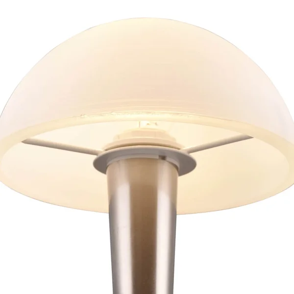 CANDEEIRO DE MESA TÁTIL LED 4,9 W 3000K NÍQUEL MATE CORK