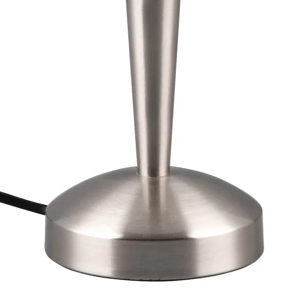 CANDEEIRO DE MESA TÁTIL LED 4,9 W 3000K NÍQUEL MATE CORK