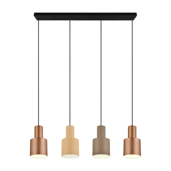 SUSPENSÃO DE TETO 4 LUZES E27 AQUILES