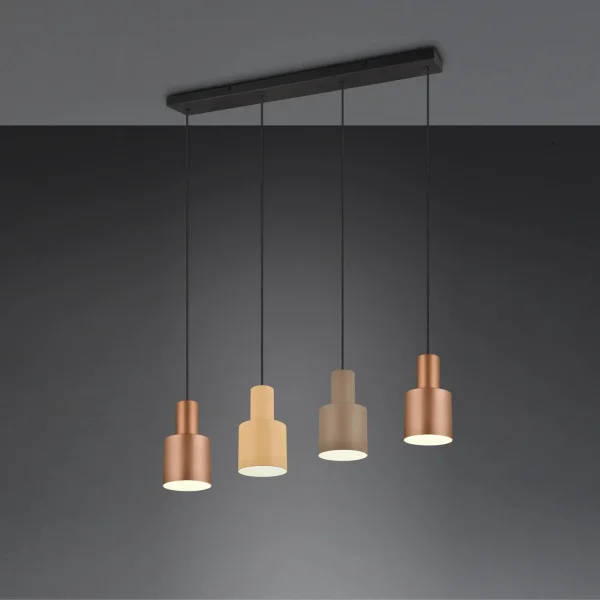 SUSPENSÃO DE TETO 4 LUZES E27 AQUILES