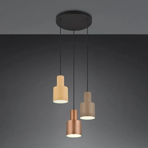 SUSPENSÃO DE TETO 3 LUZES E27 AQUILES