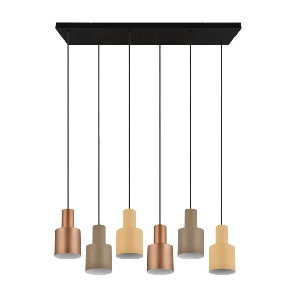 SUSPENSÃO DE TETO 6 LUZES E27 AQUILES