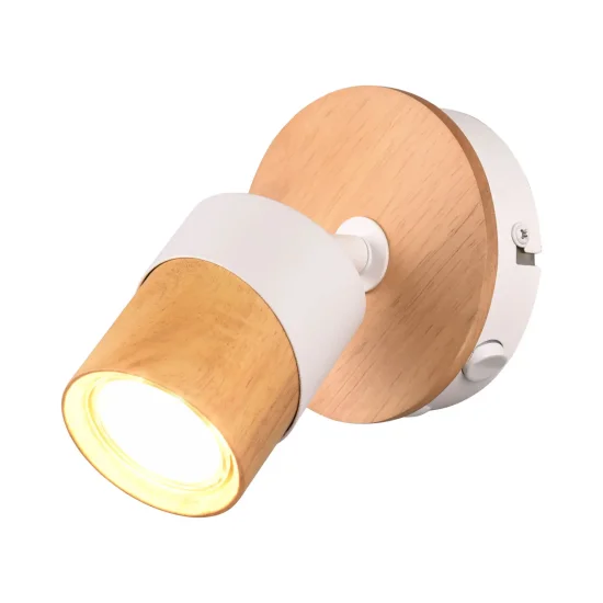 FOCO DE TETO/PAREDE 1 LUZ GU10 BRANCO AMARU 2