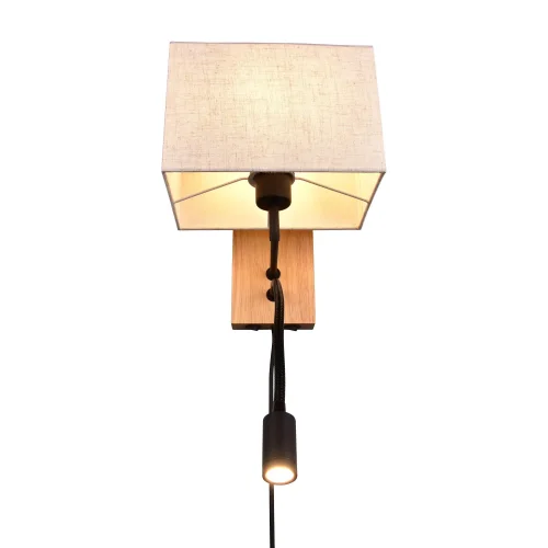 APLIQUE DE PAREDE FLEXO E27 ECRÃ RETANGULAR MARISOL