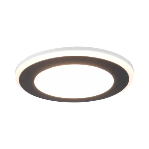 HOLOFOTE REBAIXADO LED 5W 3000K PRETO ARANZA