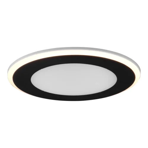 HOLOFOTE REBAIXADO LED 10W 3000K PRETO ARANZA