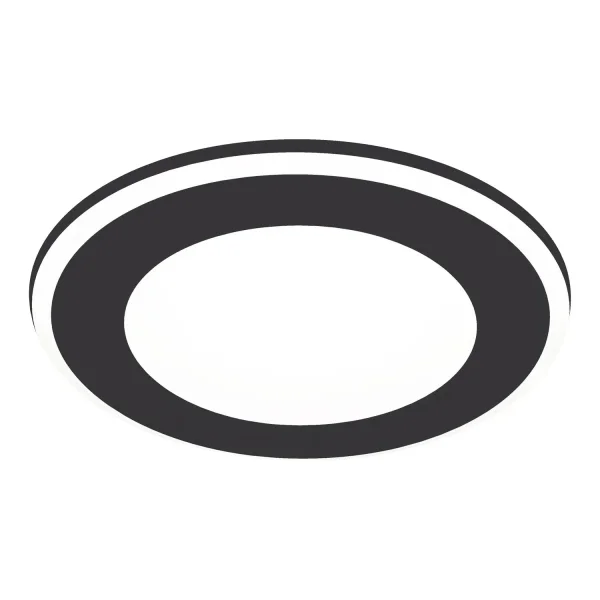 HOLOFOTE REBAIXADO LED 10W 3000K PRETO ARANZA