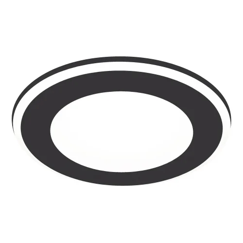 HOLOFOTE REBAIXADO LED 10W 3000K PRETO ARANZA