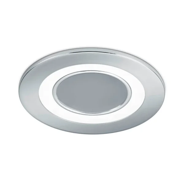 HOLOFOTE REBAIXADO LED 5W 3000K CROMADO COLOMBO