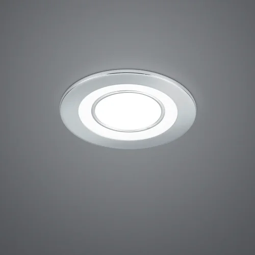 HOLOFOTE REBAIXADO LED 5W 3000K CROMADO COLOMBO