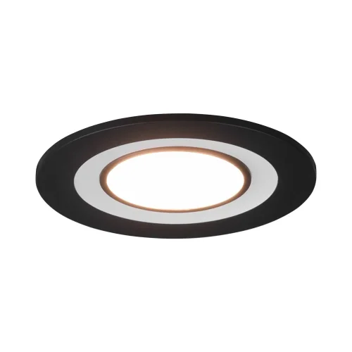 HOLOFOTE REBAIXADO LED 5W 3000K PRETO COLOMBO