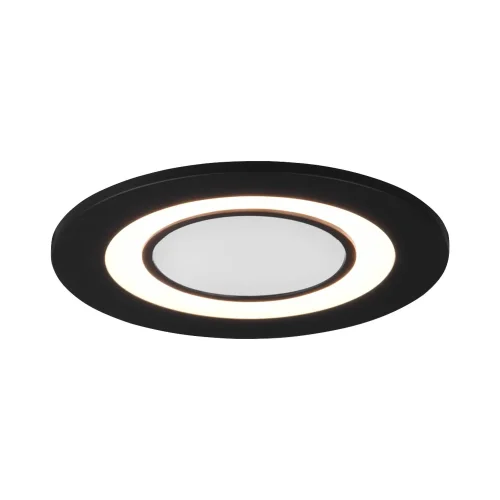 HOLOFOTE REBAIXADO LED 5W 3000K PRETO COLOMBO