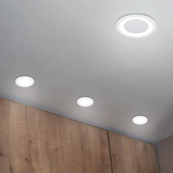 Holofote Rebaixado LED 10W 3000K Branco Colombo| Lúzete