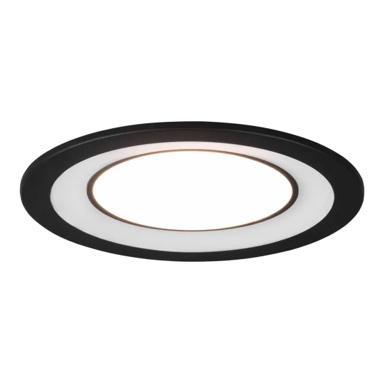 HOLOFOTE REBAIXADO LED 10W 3000K PRETO COLOMBO 2