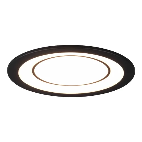 HOLOFOTE REBAIXADO LED 10W 3000K PRETO COLOMBO