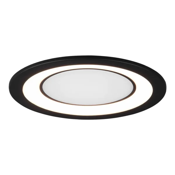 Holofote Rebaixado LED 10W 3000K Preto Colombo| Lúzete