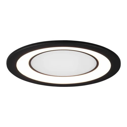 Holofote Rebaixado LED 10W 3000K Preto Colombo| Lúzete